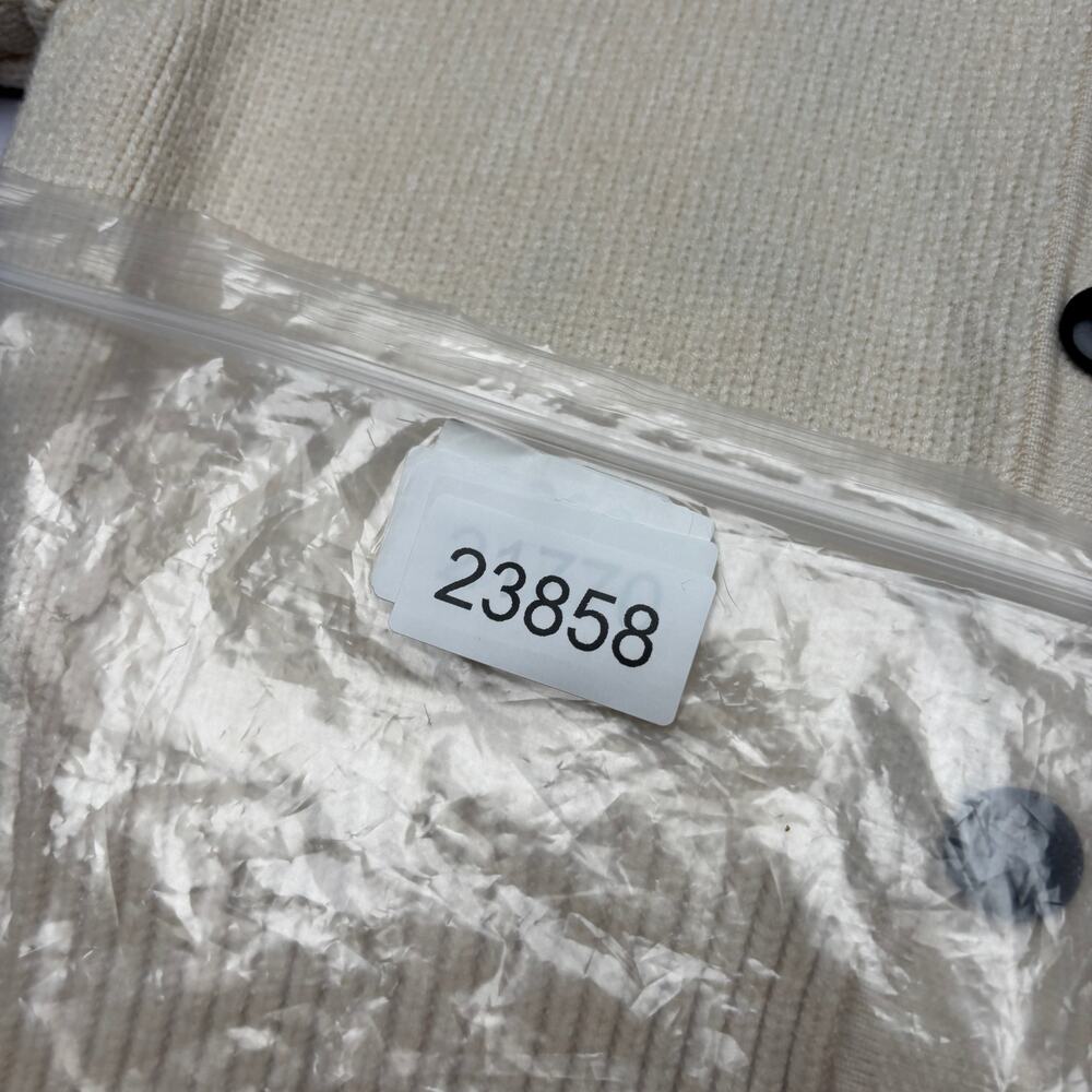 Lisa Says Gah Battenberg Cardigan Sweater Women's M/L Preppy READ - Picture 11 of 11